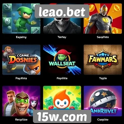 Comparativo de jogos populares no leao.bet